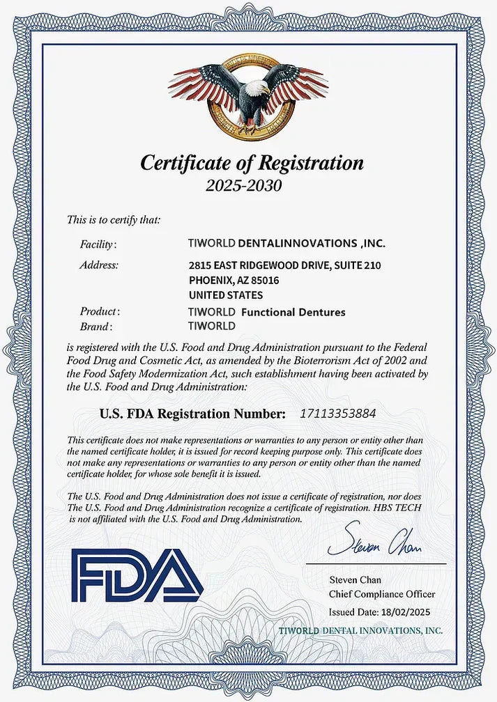 🎅CHRISTMAS HOT SALE-🏆Ends Today: 70% OFF! 🦷 Custom-Fit Fully Functional Dentures for a More Confident Smile!