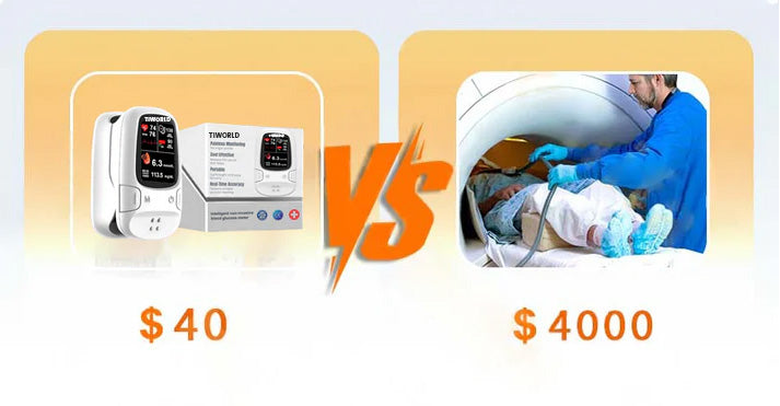 🎅Christmas Hot Sale🔥Bloodless Glucose Meter 🩸: High-Accuracy Non-Invasive Monitoring (99.9% Clinical Precision 🎯) ✅