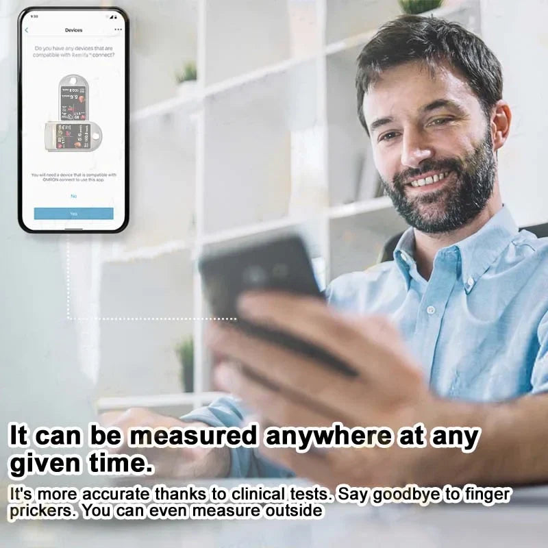 🎅Christmas Hot Sale  Ends Today: 70% OFF!Develops Newly Launched Non-Invasive Smart Glucose Meter 🔥made in the USA🔥