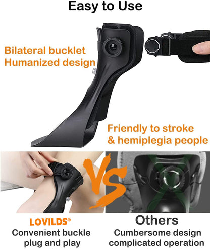 Foot Drop Support Brace for Safer, Stabilized Walking💪