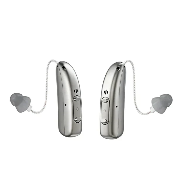 🎅Christmas Hot Sale🔥 Smart, Self-Fitting Bluetooth Hearing Aids (App Controlled)