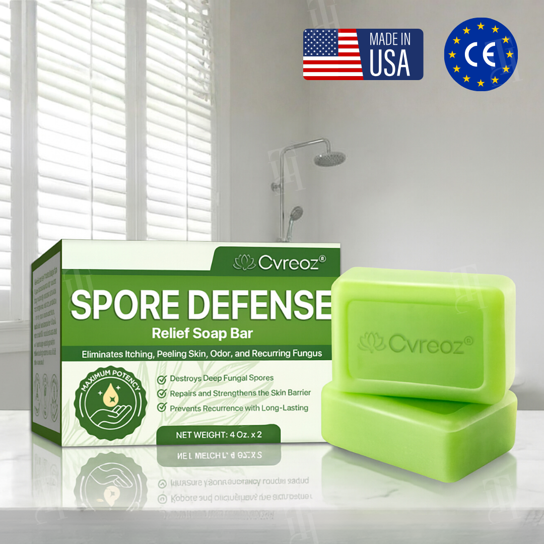 🎅Christmas Hot Sale: 50% OFF!🔥 Spore Defense Relief Soap Bar