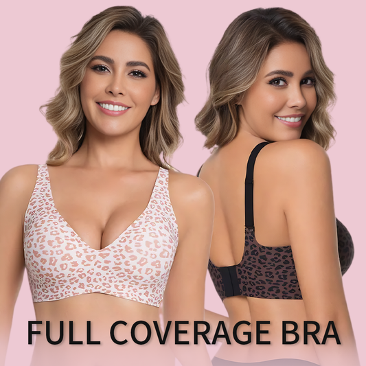 Women’s Wireless Deep V Seamless Push-Up Bralette — Ultra-Comfortable T-Shirt Bra