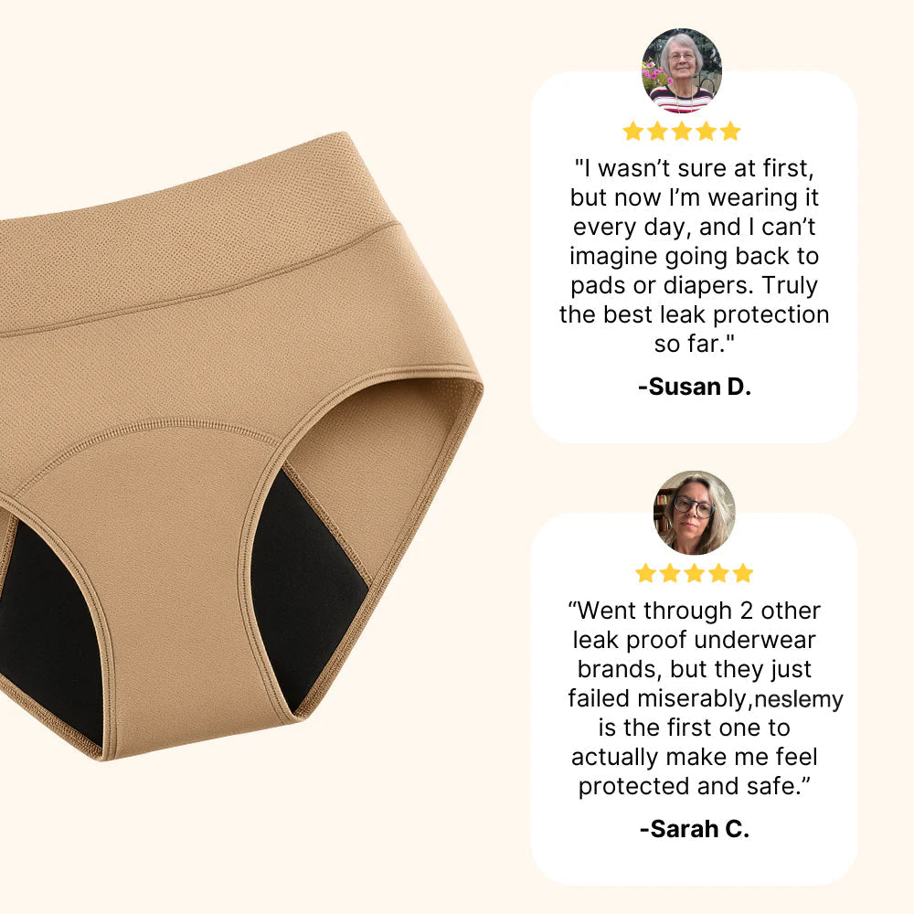 🎄 Christmas Mega Sale 70% OFF |100% Leak-Proof Underwear 4-Pack 🎁