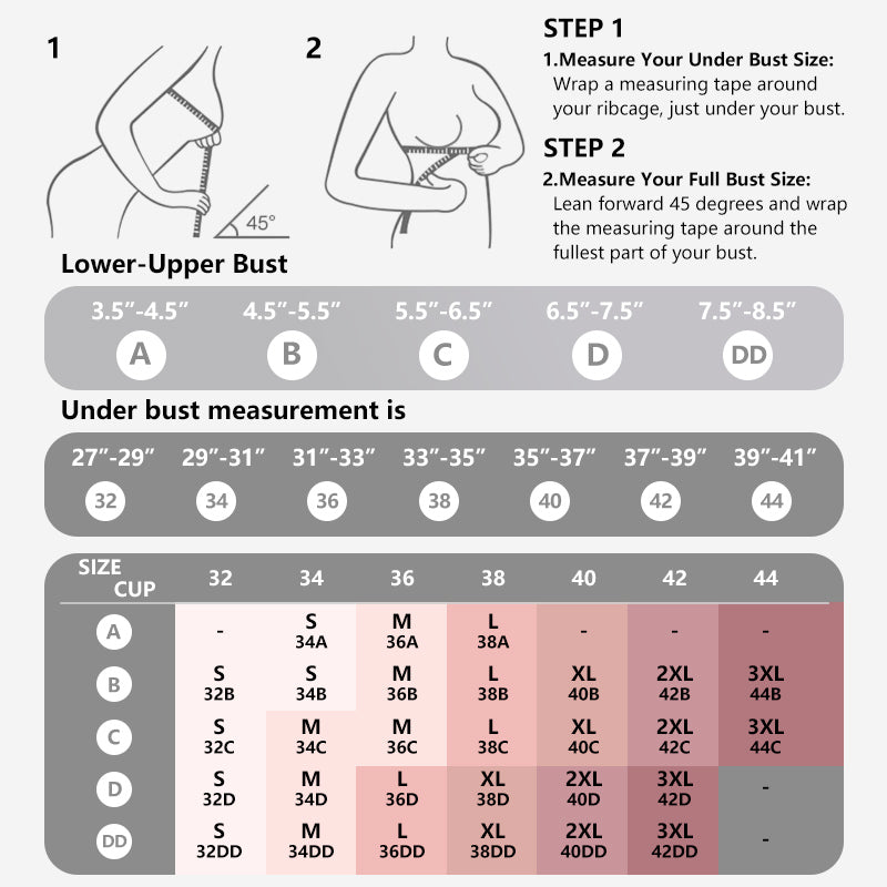 Women’s Wireless Deep V Seamless Push-Up Bralette — Ultra-Comfortable T-Shirt Bra