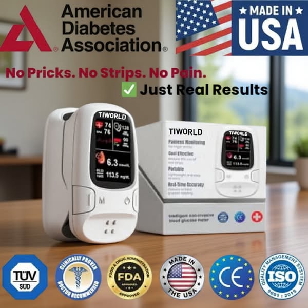 🔥Final 3 Hours: 50% OFF🏆Non-Invasive Blood Glucose Meter[99.9% Accuracy]✅TGA Approved