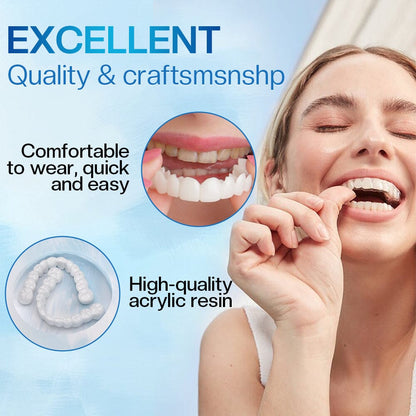 🎅Christmas Sale 🎄Hasecik™ Moldable Dentures🧑🏽‍⚕️Obtain American Dental Association (ADA)