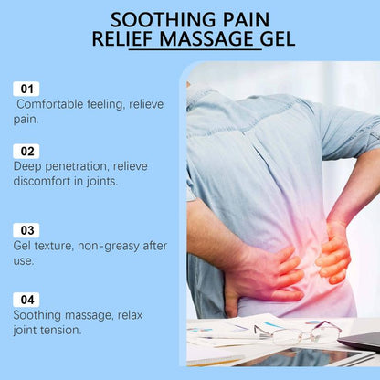 🔥Instant Pain Relief🔥 Joint Relief Gel – Natural Herbal Ointment Wellness【New & Improved】