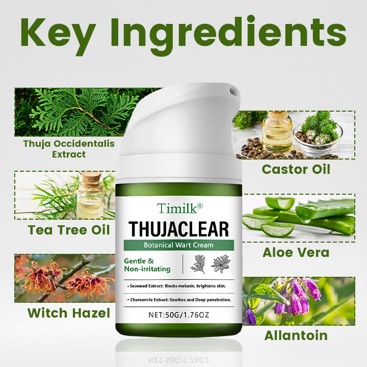 🎅Christmas Hot Sale🔥 ThujaClear Botanical Wart Cream