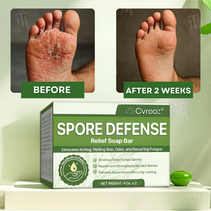 🎅Christmas Hot Sale: 50% OFF!🔥 Spore Defense Relief Soap Bar