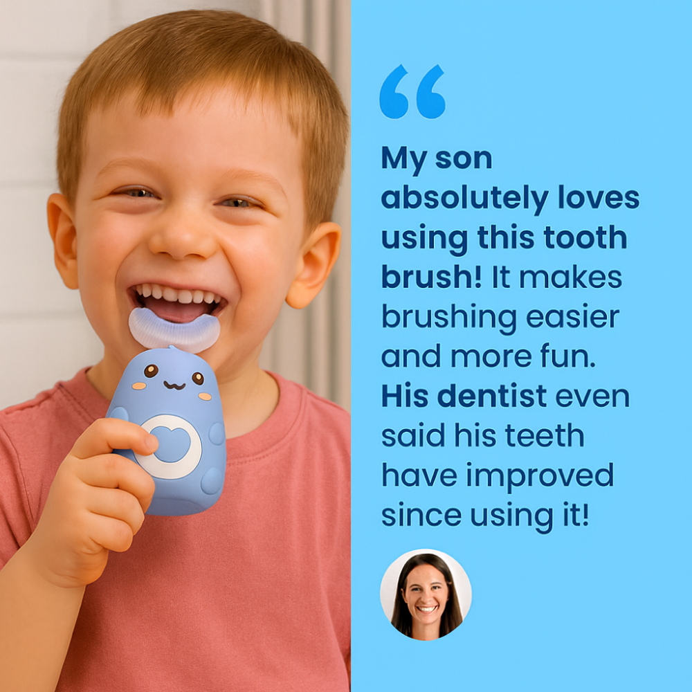 🔥Last day:70% off🏆 Electric U-shaped Toothbrush