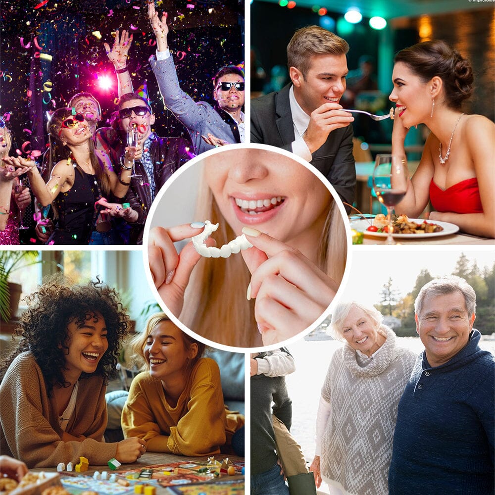 🎅Christmas Sale 🎄Hasecik™ Moldable Dentures🧑🏽‍⚕️Obtain American Dental Association (ADA)