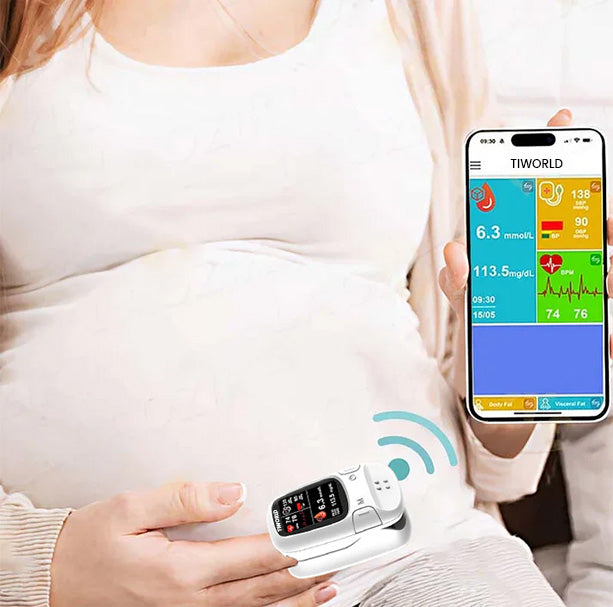 🎅Christmas Hot Sale🔥Bloodless Glucose Meter 🩸: High-Accuracy Non-Invasive Monitoring (99.9% Clinical Precision 🎯) ✅