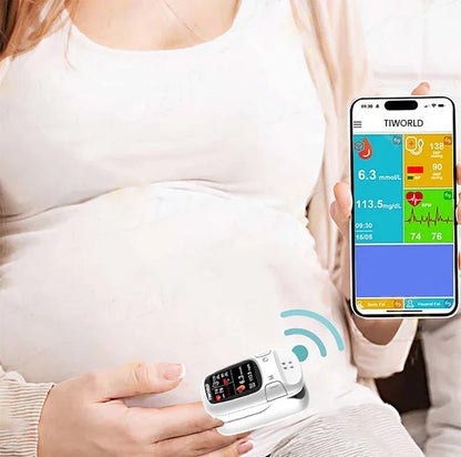 🎅Christmas Hot Sale🔥Bloodless Glucose Meter 🩸: High-Accuracy Non-Invasive Monitoring (99.9% Clinical Precision 🎯) ✅