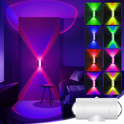 RGB Motion Sensor Night Light – Rechargeable, Wireless & Color-Adjustable