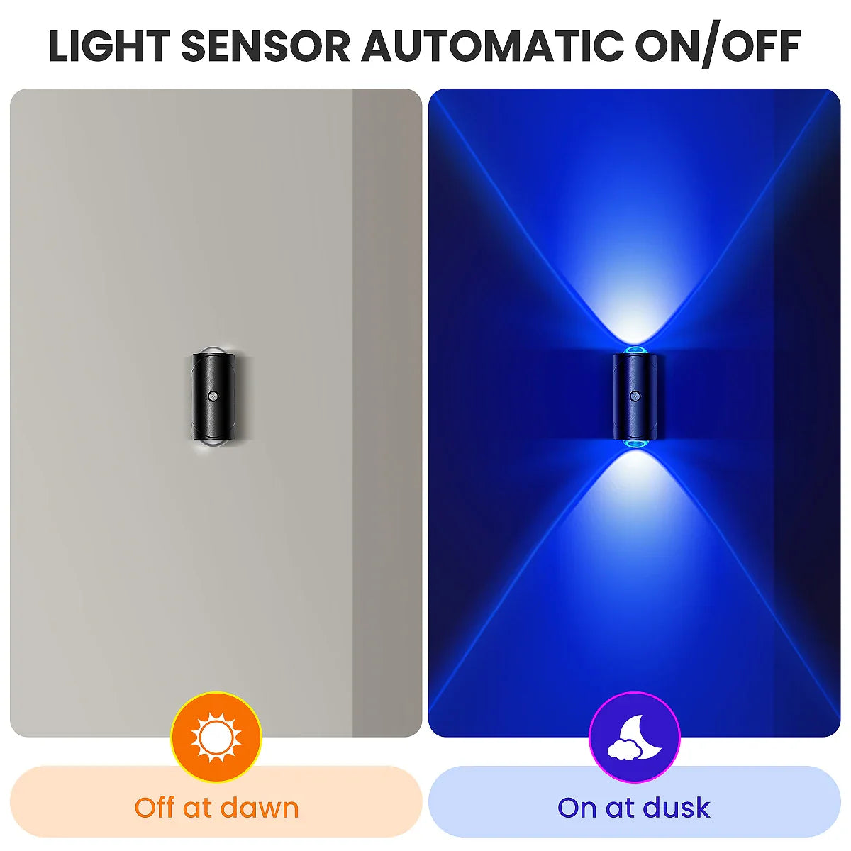 RGB Motion Sensor Night Light – Rechargeable, Wireless & Color-Adjustable