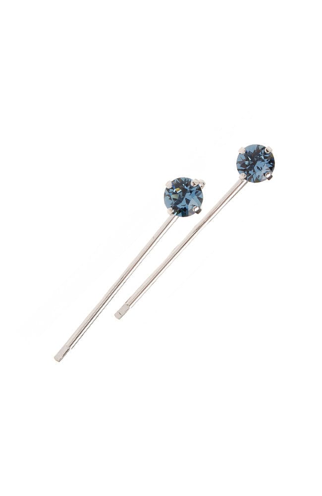 Little Gem Crystal Bobby Pin Pair