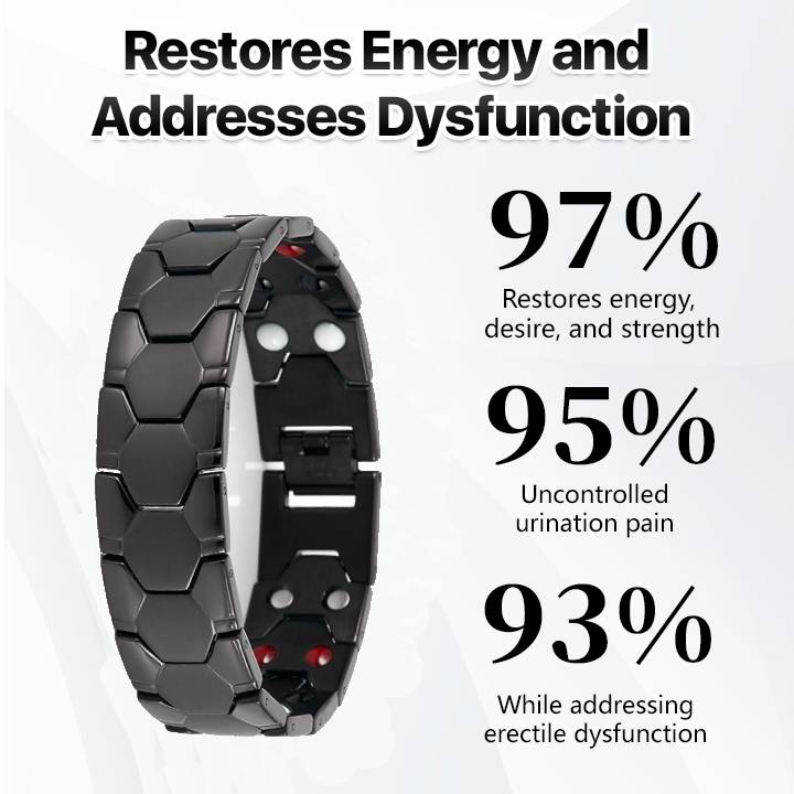 【🎅Christmas Hot Sale Ends Today:70% off】Pulsating Prostate Health Energy Bracelet