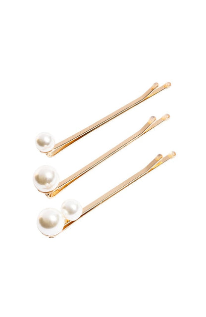 Bold Pearl Bobby Pin 3-Pack