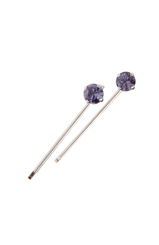 Little Gem Crystal Bobby Pin Pair